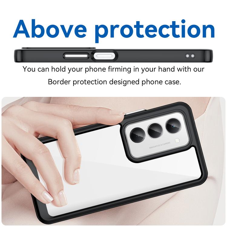 For Redmi 15 5G / 4G EU 171mm Colorful Series Acrylic Hybrid TPU Phone Case