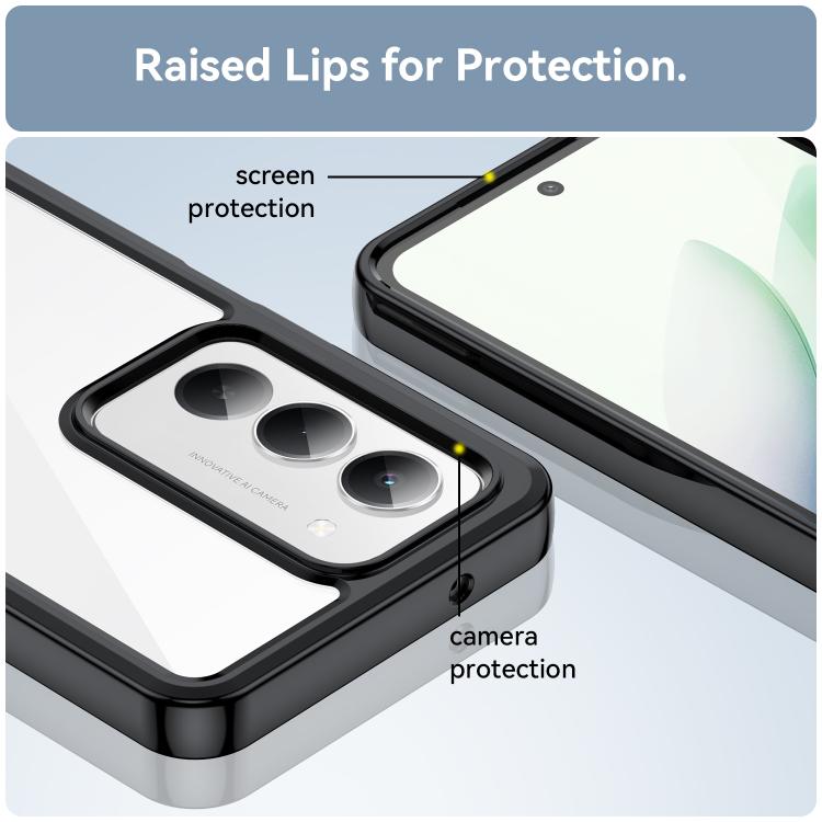 For Redmi 15 5G / 4G EU 171mm Colorful Series Acrylic Hybrid TPU Phone Case