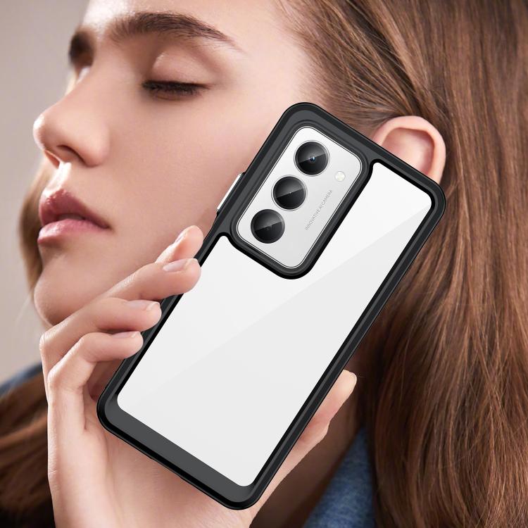 For Redmi 15 5G / 4G EU 171mm Colorful Series Acrylic Hybrid TPU Phone Case