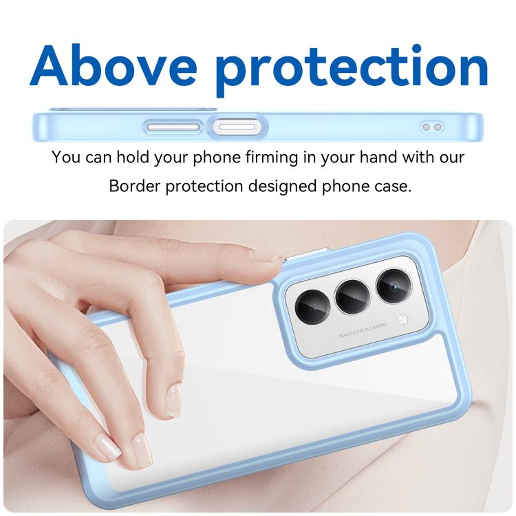 For Redmi 15 5G / 4G EU 171mm Colorful Series Acrylic Hybrid TPU Phone Case