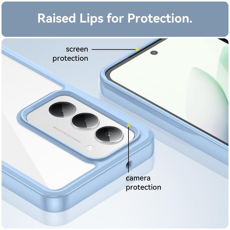 For Redmi 15 5G / 4G EU 171mm Colorful Series Acrylic Hybrid TPU Phone Case