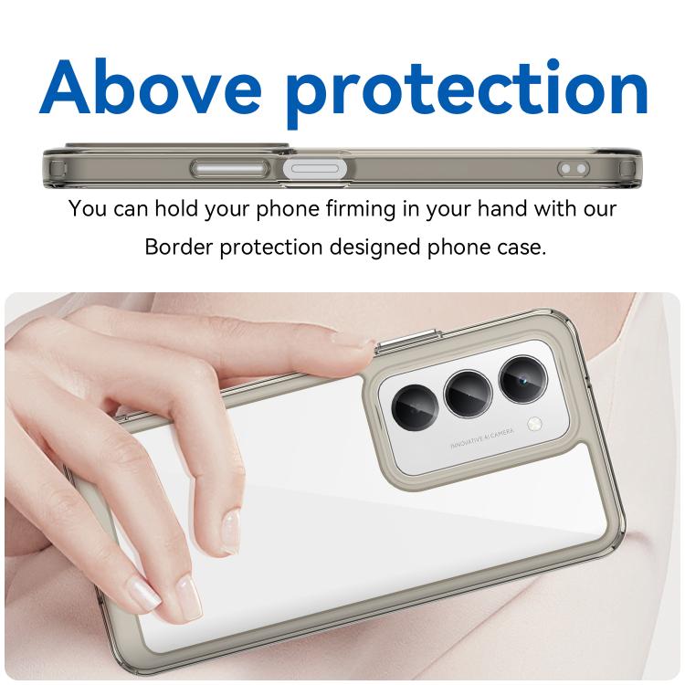 For Redmi 15 5G / 4G EU 171mm Colorful Series Acrylic Hybrid TPU Phone Case