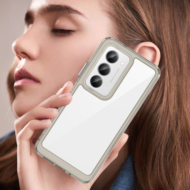 For Redmi 15 5G / 4G EU 171mm Colorful Series Acrylic Hybrid TPU Phone Case