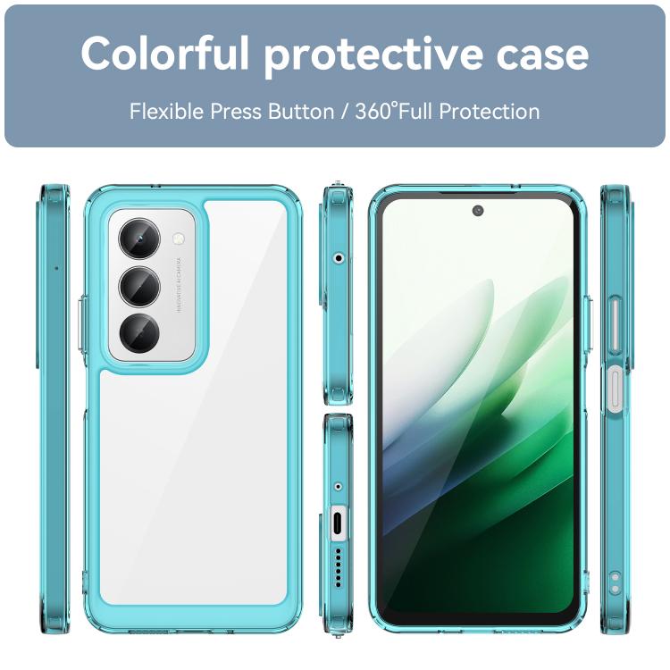 For Redmi 15 5G / 4G EU 171mm Colorful Series Acrylic Hybrid TPU Phone Case