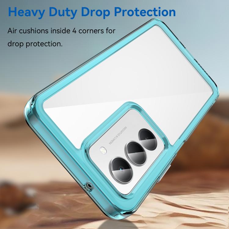 For Redmi 15 5G / 4G EU 171mm Colorful Series Acrylic Hybrid TPU Phone Case