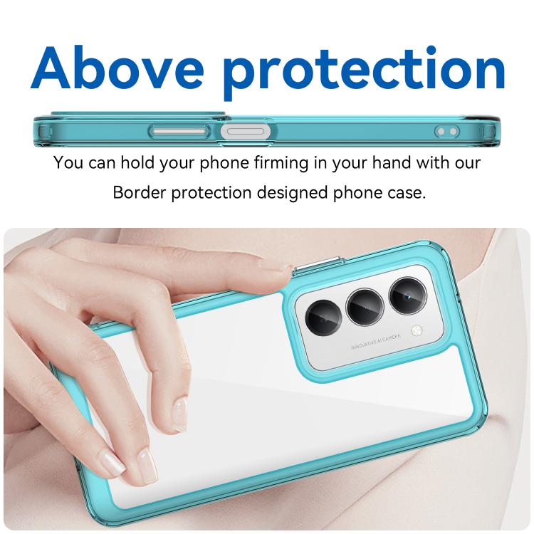 For Redmi 15 5G / 4G EU 171mm Colorful Series Acrylic Hybrid TPU Phone Case