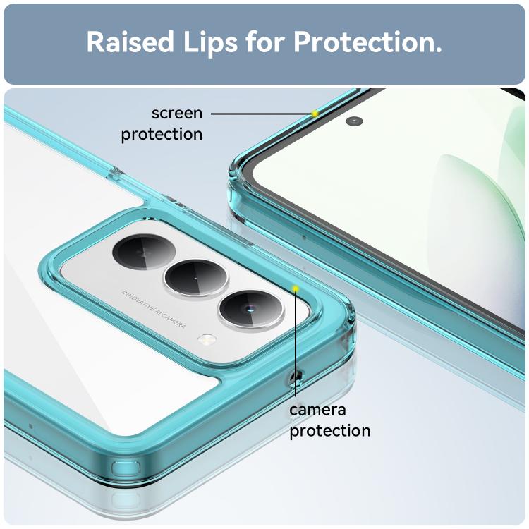 For Redmi 15 5G / 4G EU 171mm Colorful Series Acrylic Hybrid TPU Phone Case