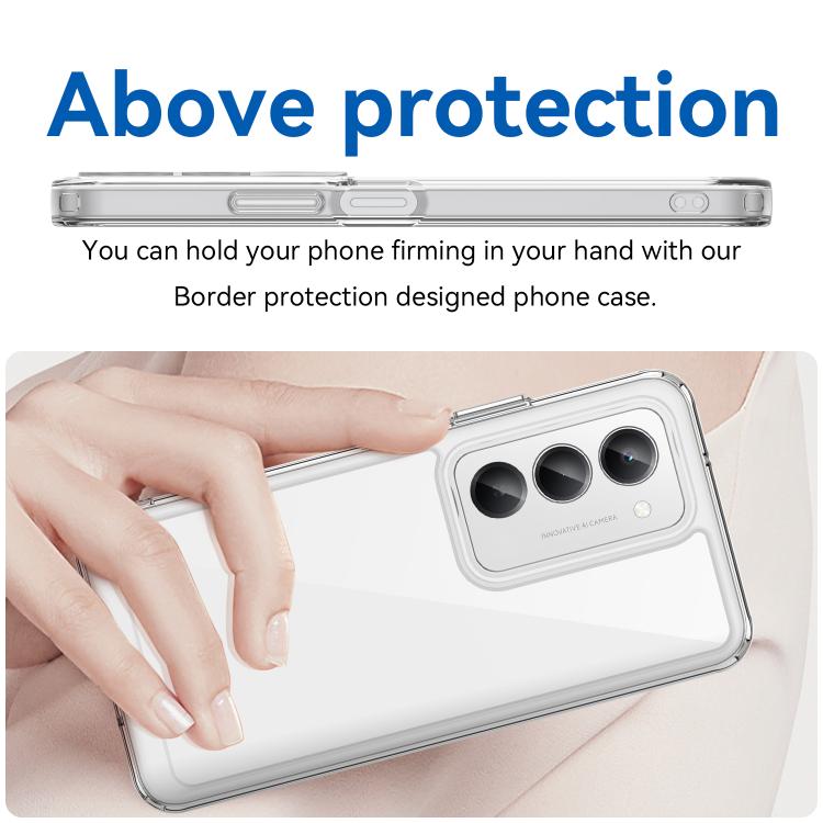 For Redmi 15 5G / 4G EU 171mm Colorful Series Acrylic Hybrid TPU Phone Case