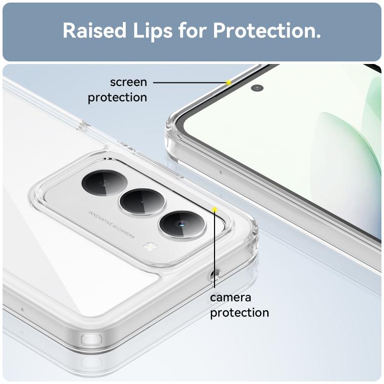 For Redmi 15 5G / 4G EU 171mm Colorful Series Acrylic Hybrid TPU Phone Case