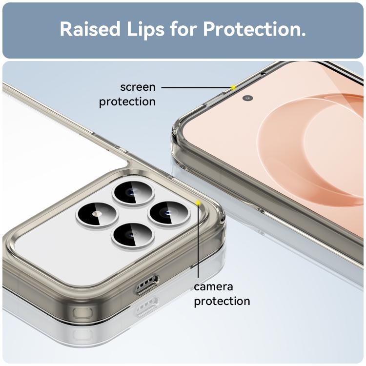 For Redmi K90 / Poco F8 Pro Colorful Series Acrylic Hybrid TPU Phone Case