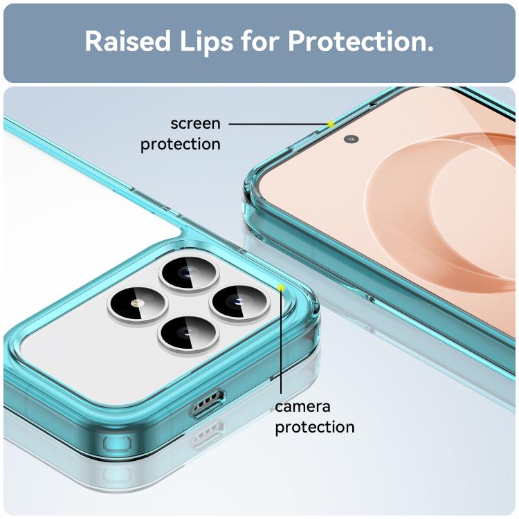 For Redmi K90 / Poco F8 Pro Colorful Series Acrylic Hybrid TPU Phone Case