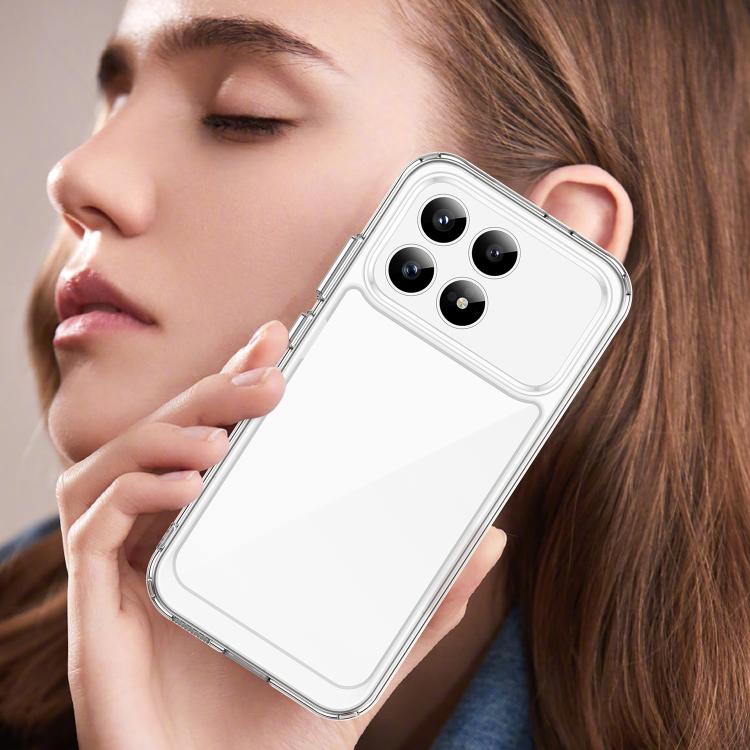 For Redmi K90 / Poco F8 Pro Colorful Series Acrylic Hybrid TPU Phone Case