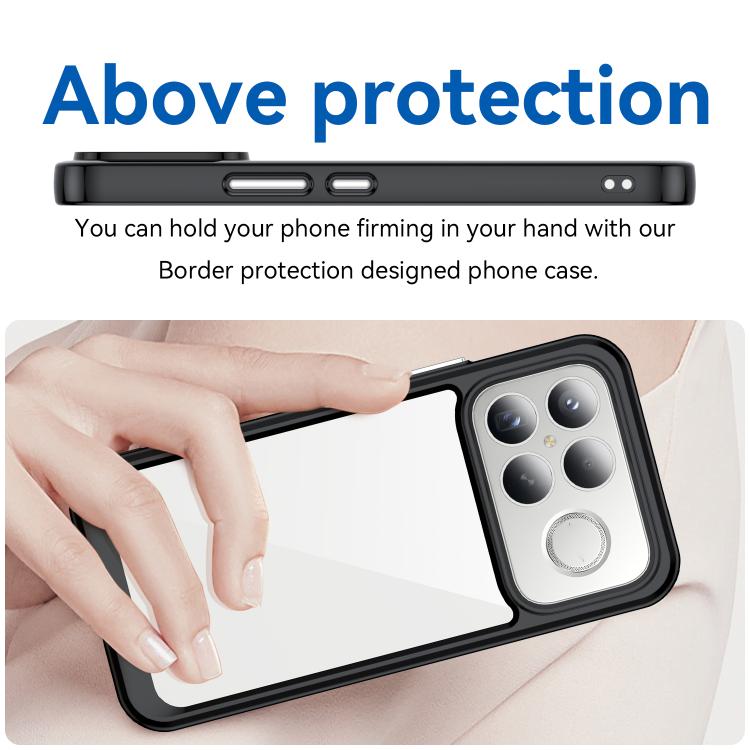 For Redmi K90 Pro Max / Poco F8 Ultra Colorful Series Acrylic Hybrid TPU Phone Case