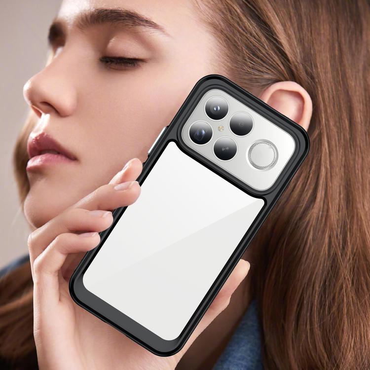 For Redmi K90 Pro Max / Poco F8 Ultra Colorful Series Acrylic Hybrid TPU Phone Case
