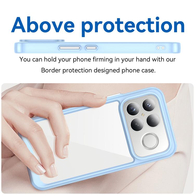 For Redmi K90 Pro Max / Poco F8 Ultra Colorful Series Acrylic Hybrid TPU Phone Case