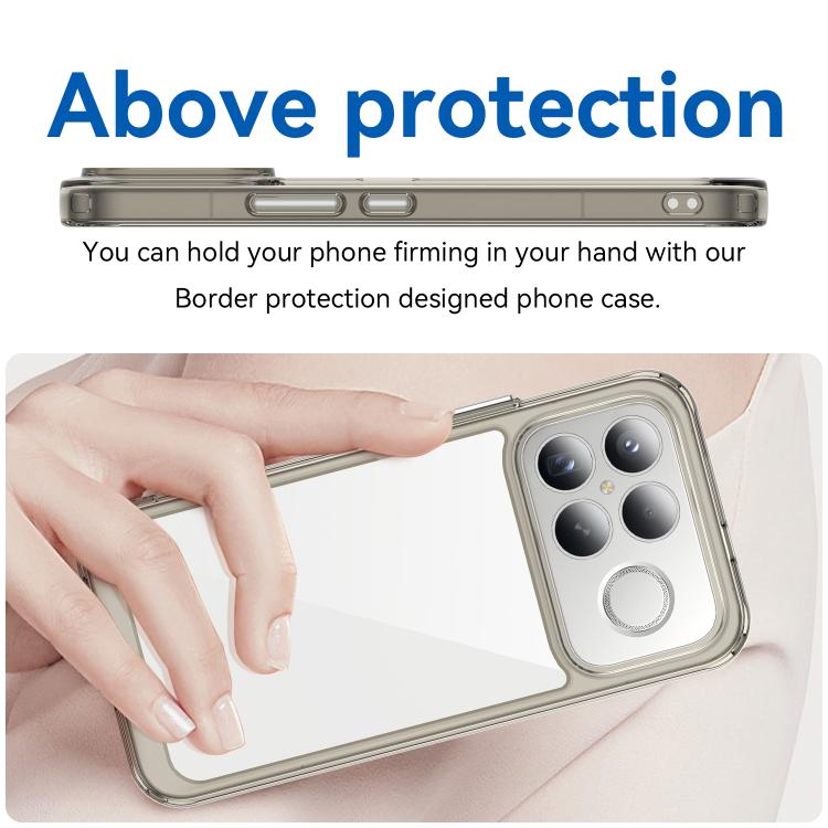 For Redmi K90 Pro Max / Poco F8 Ultra Colorful Series Acrylic Hybrid TPU Phone Case