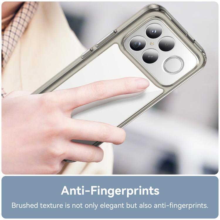 For Redmi K90 Pro Max / Poco F8 Ultra Colorful Series Acrylic Hybrid TPU Phone Case