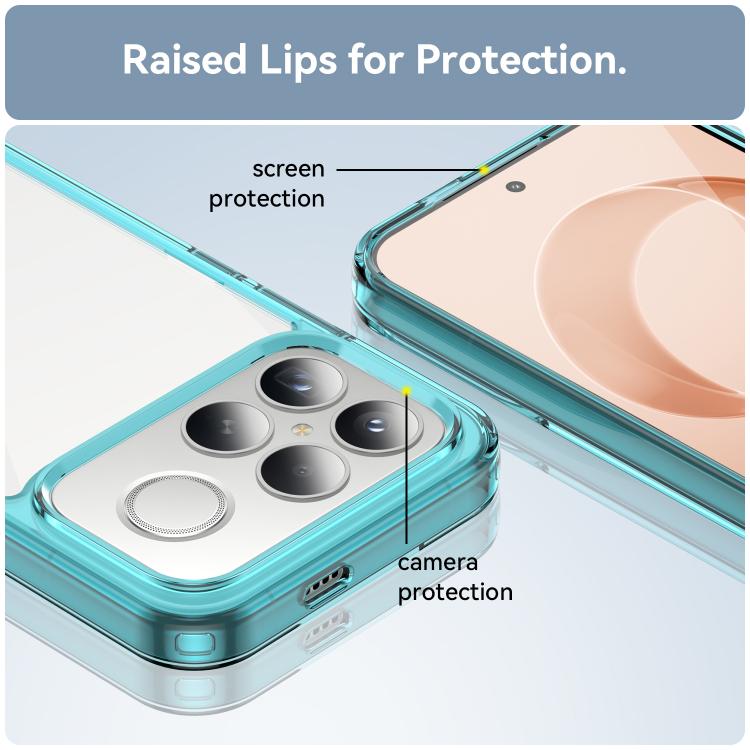 For Redmi K90 Pro Max / Poco F8 Ultra Colorful Series Acrylic Hybrid TPU Phone Case