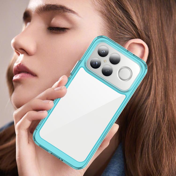 For Redmi K90 Pro Max / Poco F8 Ultra Colorful Series Acrylic Hybrid TPU Phone Case