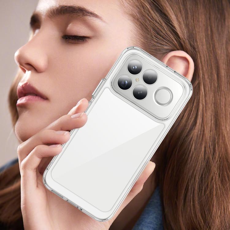 For Redmi K90 Pro Max / Poco F8 Ultra Colorful Series Acrylic Hybrid TPU Phone Case