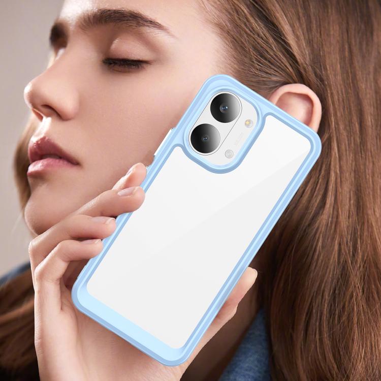For Redmi Turbo 5 Max / Poco X8 Pro Max Colorful Series Acrylic Hybrid TPU Phone Case