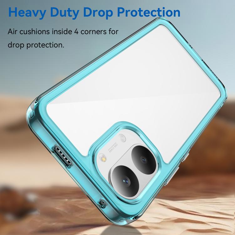 For Redmi Turbo 5 Max / Poco X8 Pro Max Colorful Series Acrylic Hybrid TPU Phone Case