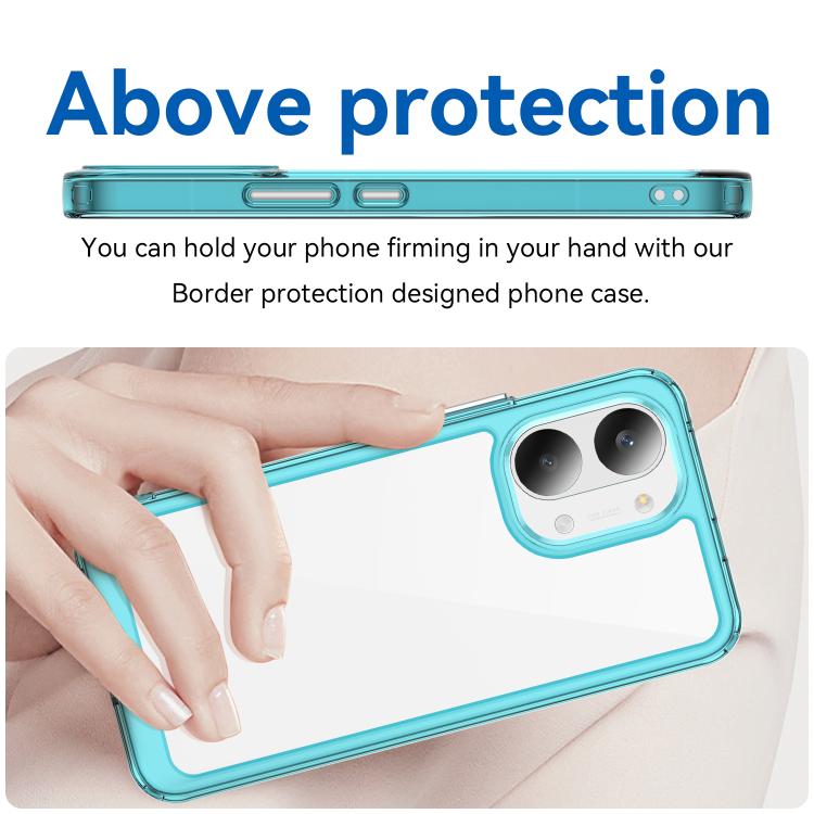 For Redmi Turbo 5 Max / Poco X8 Pro Max Colorful Series Acrylic Hybrid TPU Phone Case