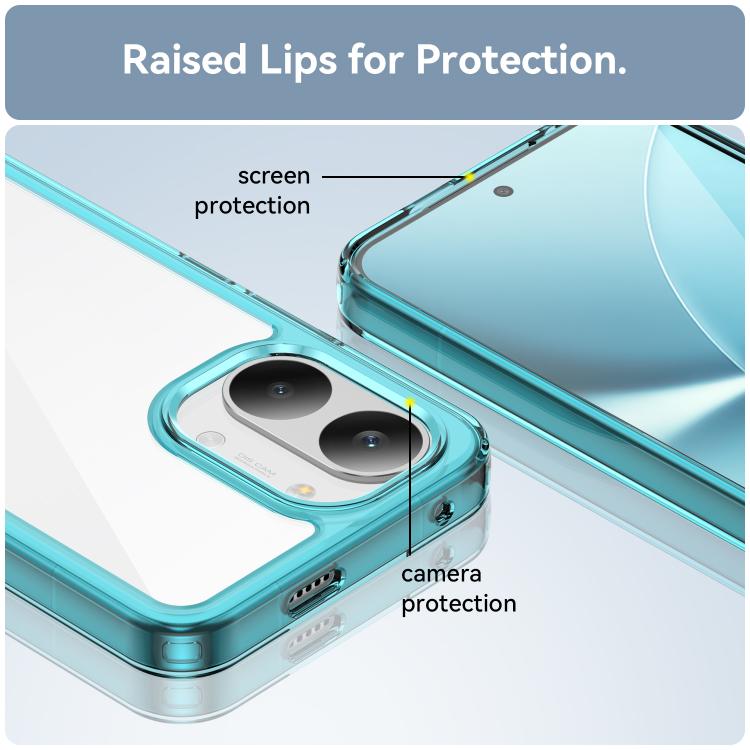 For Redmi Turbo 5 Max / Poco X8 Pro Max Colorful Series Acrylic Hybrid TPU Phone Case