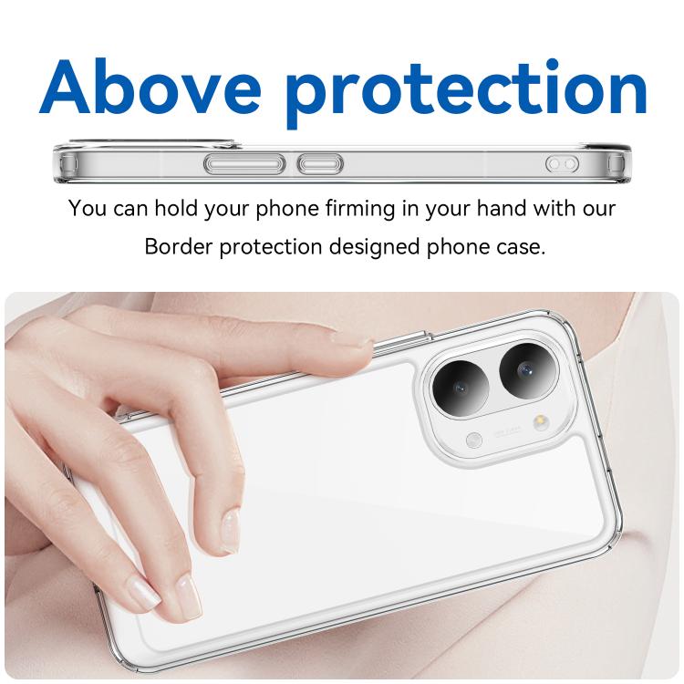 For Redmi Turbo 5 Max / Poco X8 Pro Max Colorful Series Acrylic Hybrid TPU Phone Case