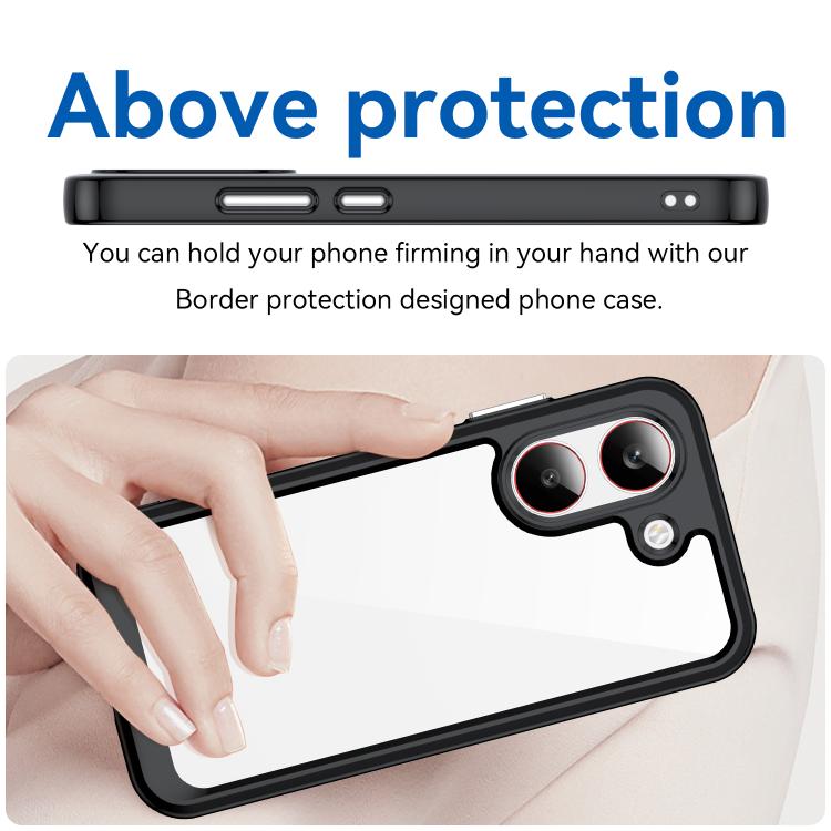 For Redmi Turbo 5 5G / Poco X8 Pro 5G Colorful Series Acrylic Hybrid TPU Phone Case