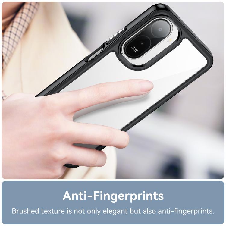 For Redmi A7 Pro 171mm / Poco C85x 5G Colorful Series Acrylic Hybrid TPU Phone Case