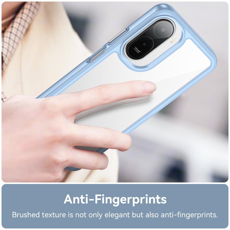 For Redmi A7 Pro 171mm / Poco C85x 5G Colorful Series Acrylic Hybrid TPU Phone Case