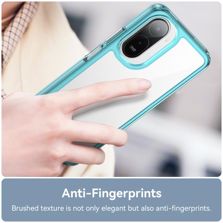 For Redmi A7 Pro 171mm / Poco C85x 5G Colorful Series Acrylic Hybrid TPU Phone Case