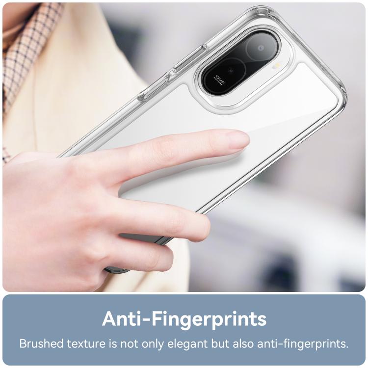 For Redmi A7 Pro 171mm / Poco C85x 5G Colorful Series Acrylic Hybrid TPU Phone Case