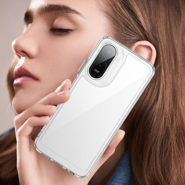 For Redmi A7 Pro 171mm / Poco C85x 5G Colorful Series Acrylic Hybrid TPU Phone Case