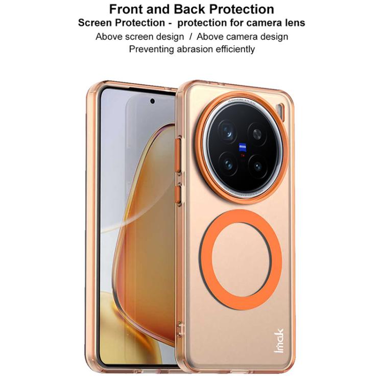 For vivo X200 Pro IMAK Candy Series Shockproof MagSafe Phone Case