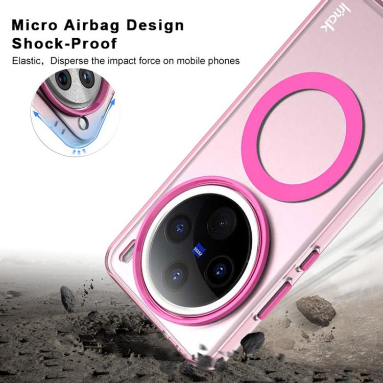 For vivo X200 Pro mini IMAK Candy Series Shockproof MagSafe Phone Case