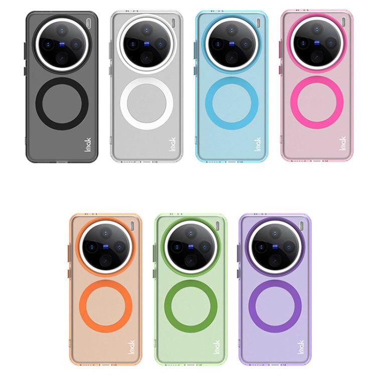 For vivo X200 Pro mini IMAK Candy Series Shockproof MagSafe Phone Case