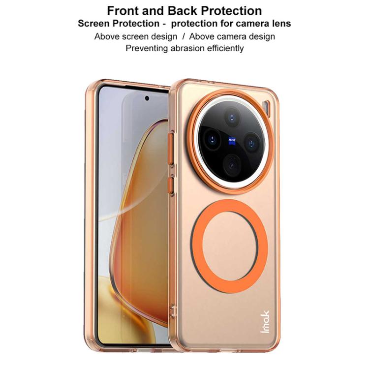 For vivo X200 Pro mini IMAK Candy Series Shockproof MagSafe Phone Case