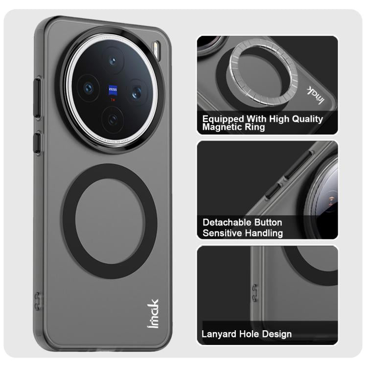 For vivo X200s IMAK Candy Series Shockproof MagSafe Phone Case