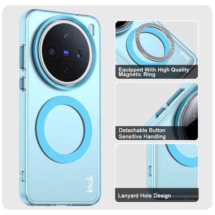For vivo X200s IMAK Candy Series Shockproof MagSafe Phone Case