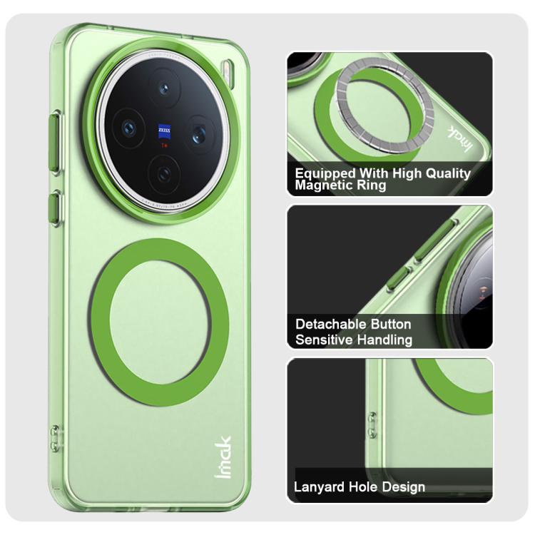 For vivo X200s IMAK Candy Series Shockproof MagSafe Phone Case