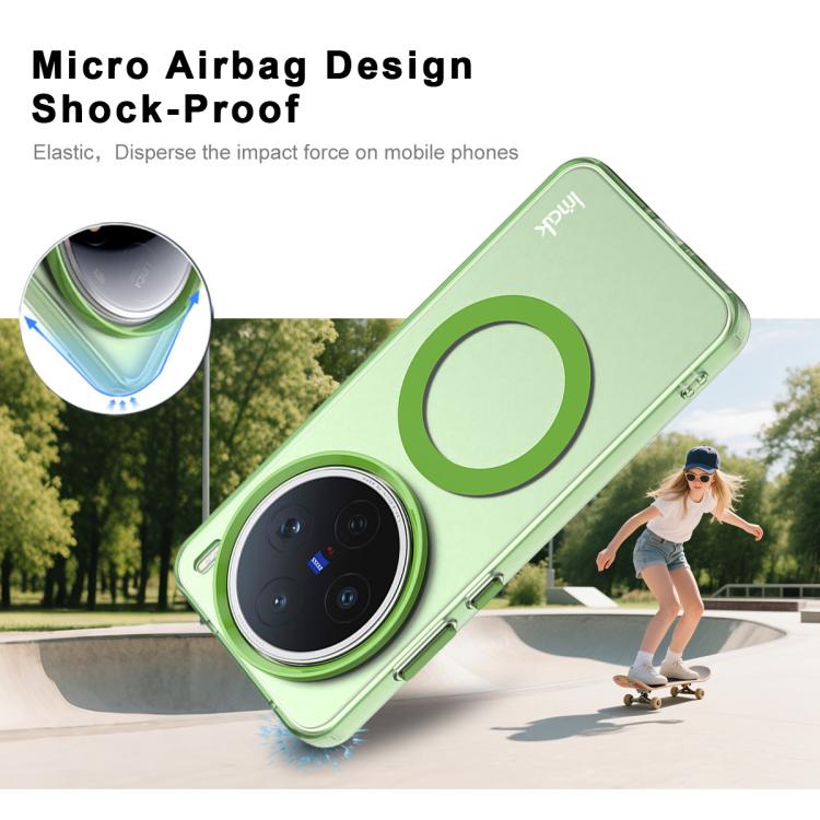 For vivo X200s IMAK Candy Series Shockproof MagSafe Phone Case