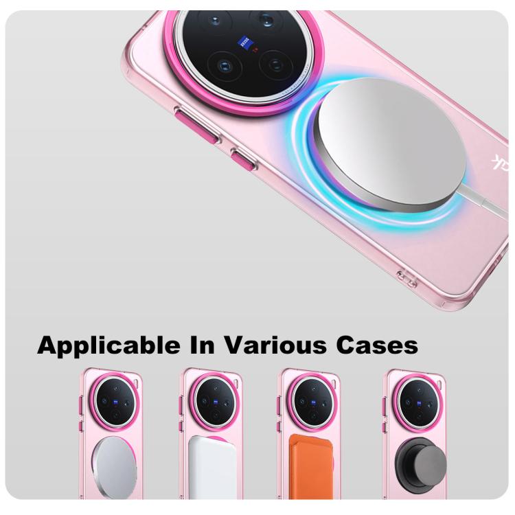 For vivo X200s IMAK Candy Series Shockproof MagSafe Phone Case