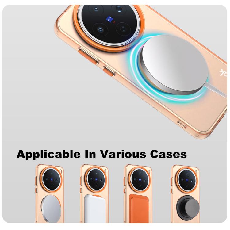 For vivo X200s IMAK Candy Series Shockproof MagSafe Phone Case