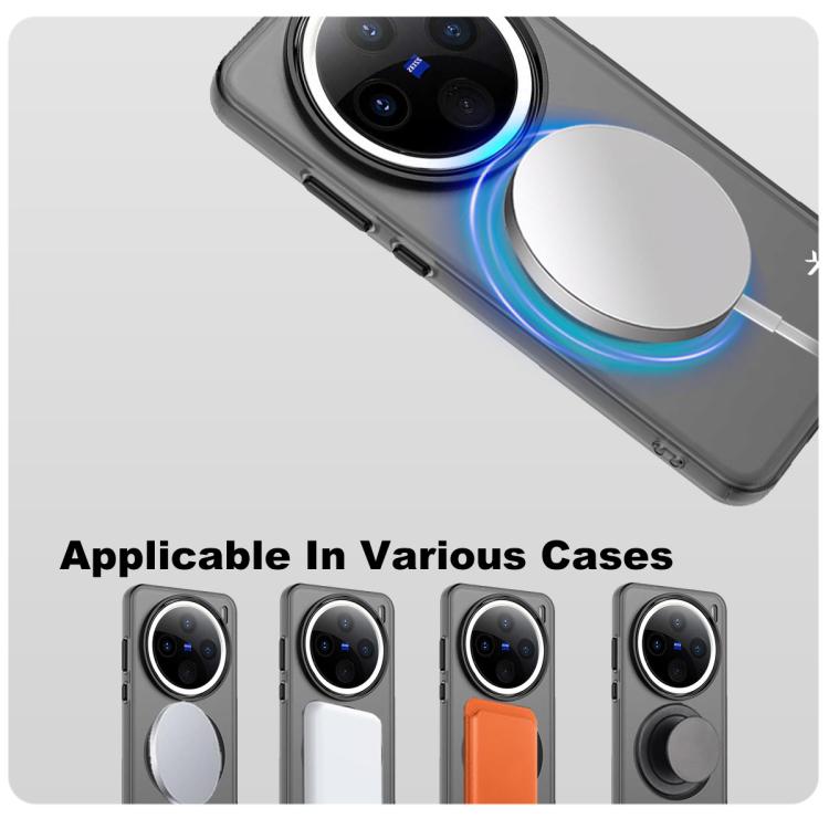 For vivo X200 IMAK Candy Series Shockproof MagSafe Phone Case
