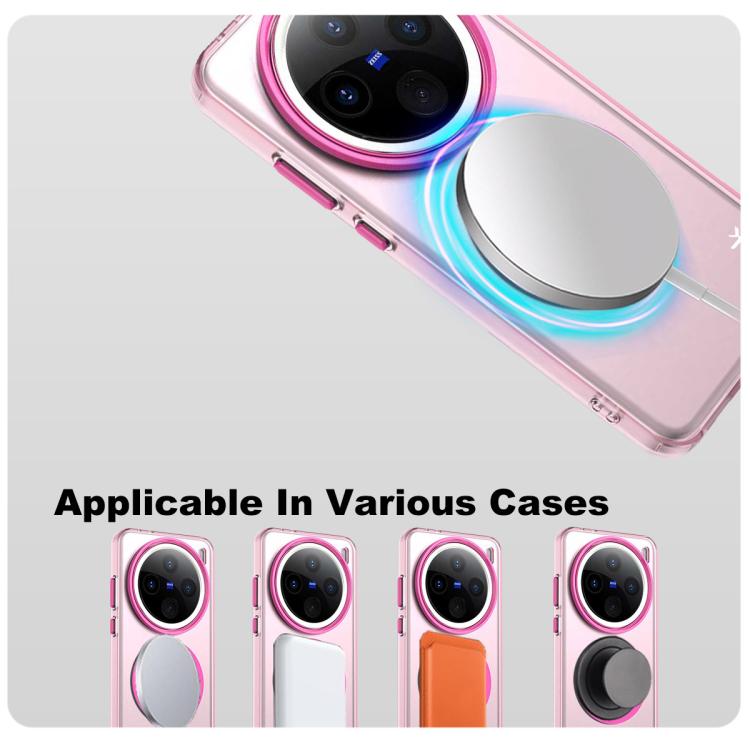 For vivo X200 IMAK Candy Series Shockproof MagSafe Phone Case