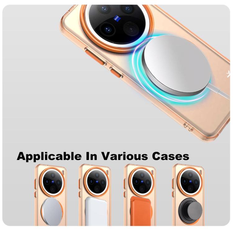 For vivo X200 IMAK Candy Series Shockproof MagSafe Phone Case