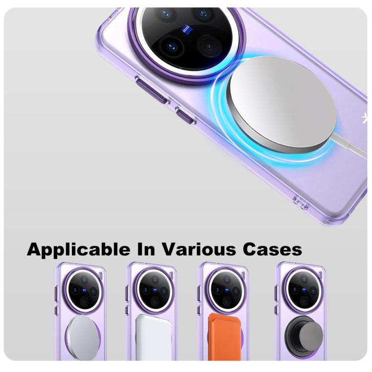 For vivo X200 IMAK Candy Series Shockproof MagSafe Phone Case