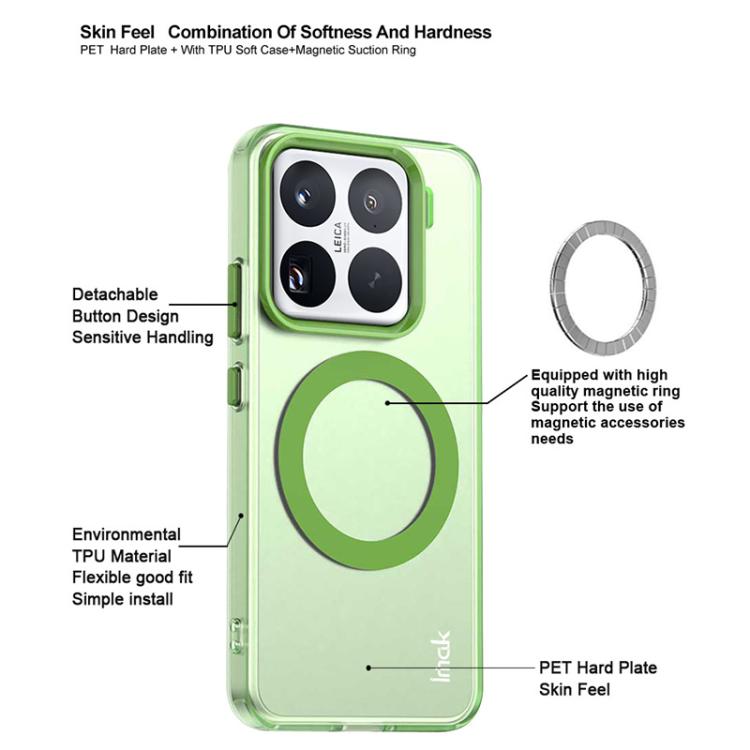 For Xiaomi 15 Pro IMAK Candy Series Shockproof MagSafe Phone Case